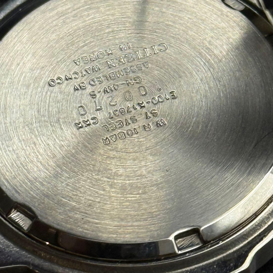 デッドストック CITIZEN Eco-Drive E100 メンズ 稼働品