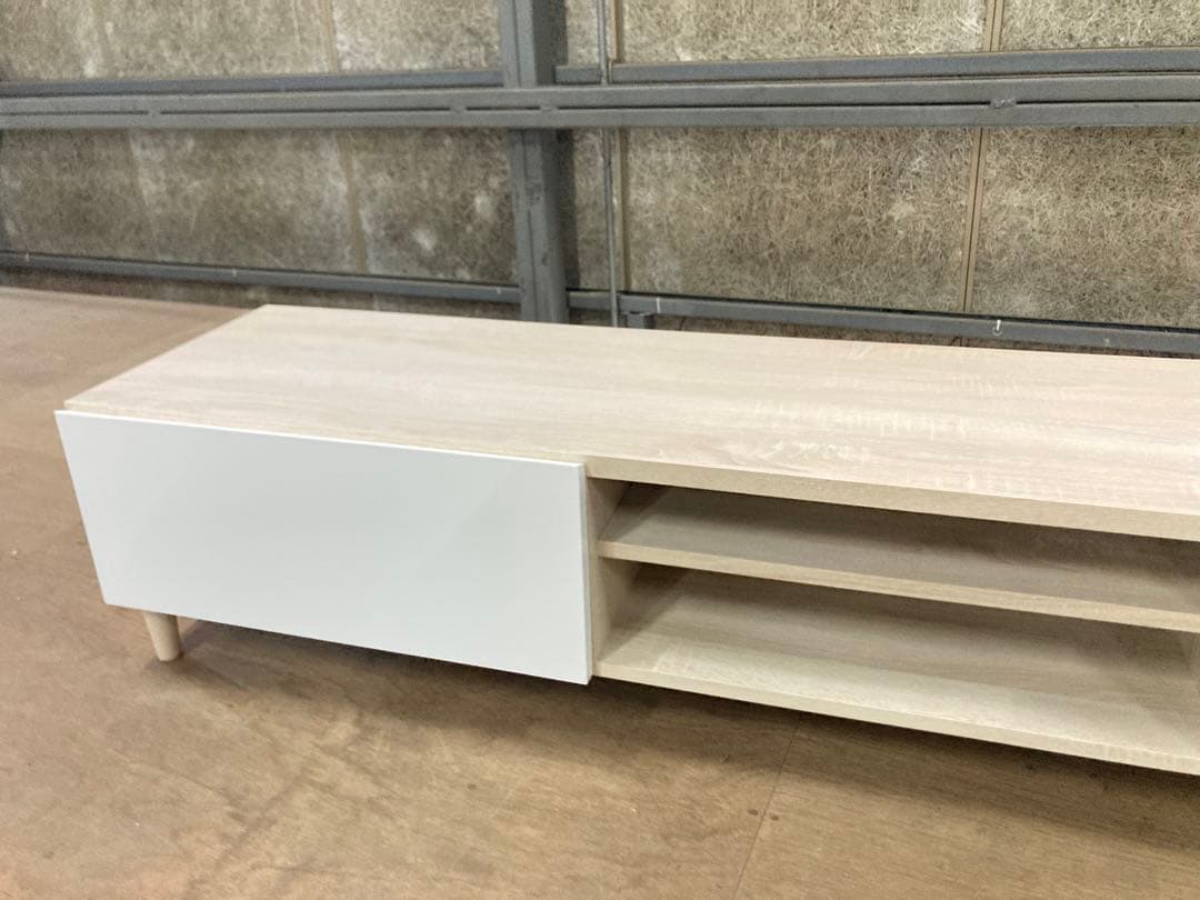 テレビボード 180オークホワイト