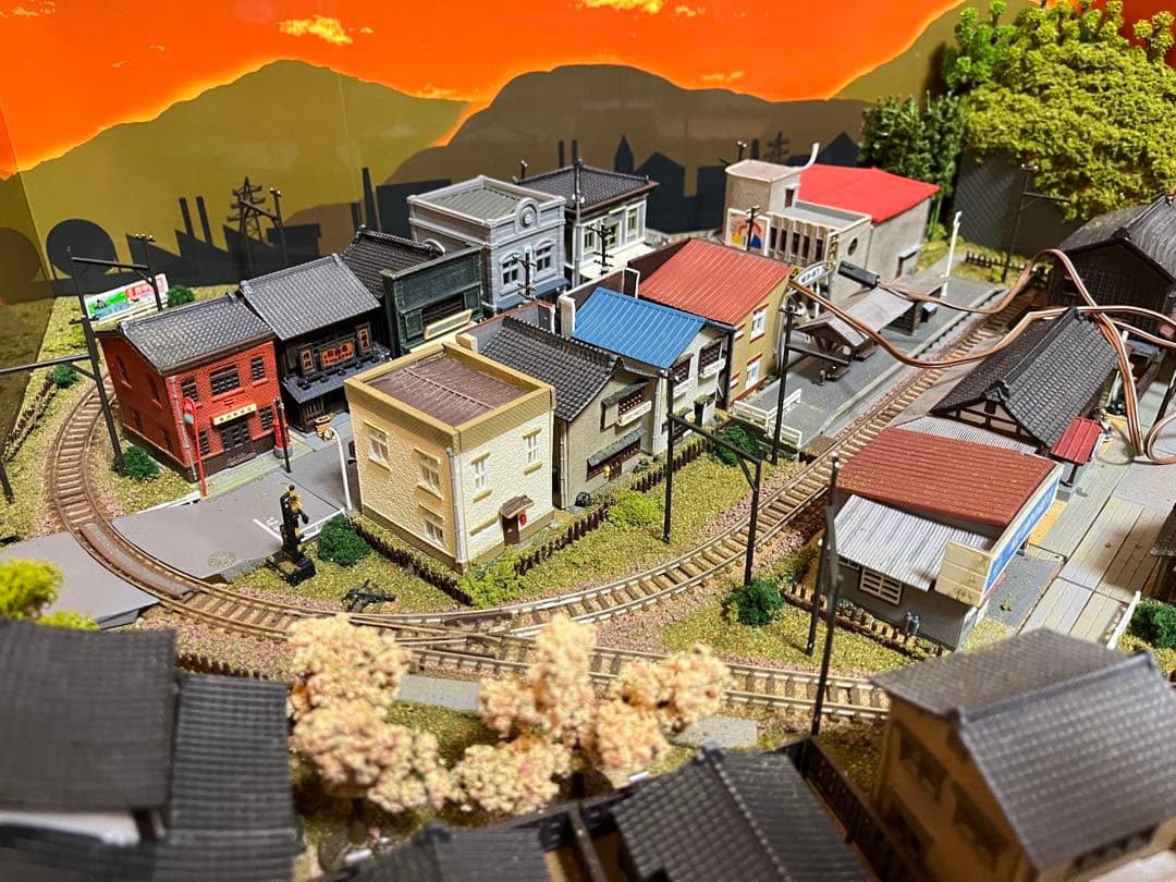 講談社　昭和の鉄道模型を作る　完成ジオラマ　オリジナル車両　パワーパック他