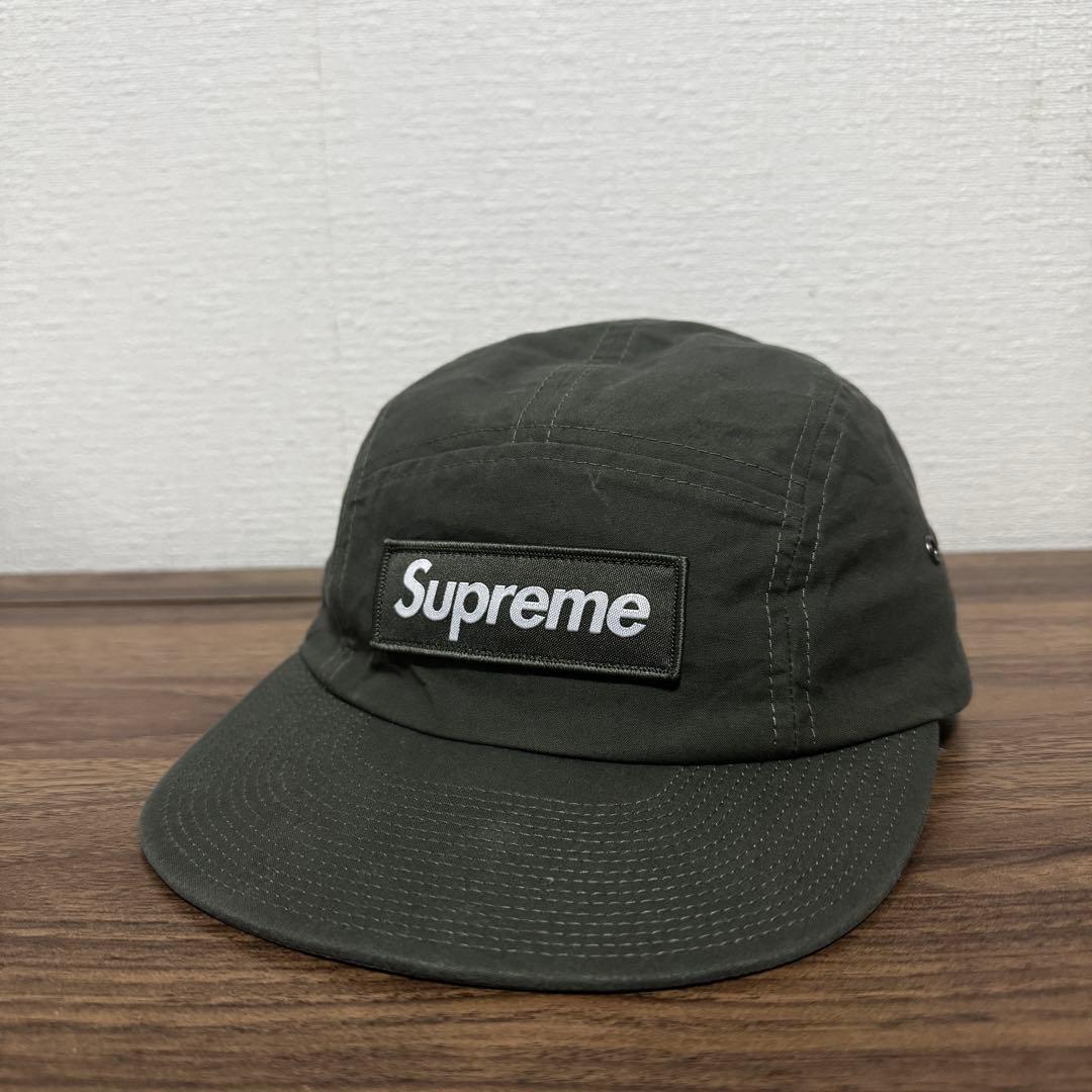 ピクミン【美品】supreme waxed cotton camp cap