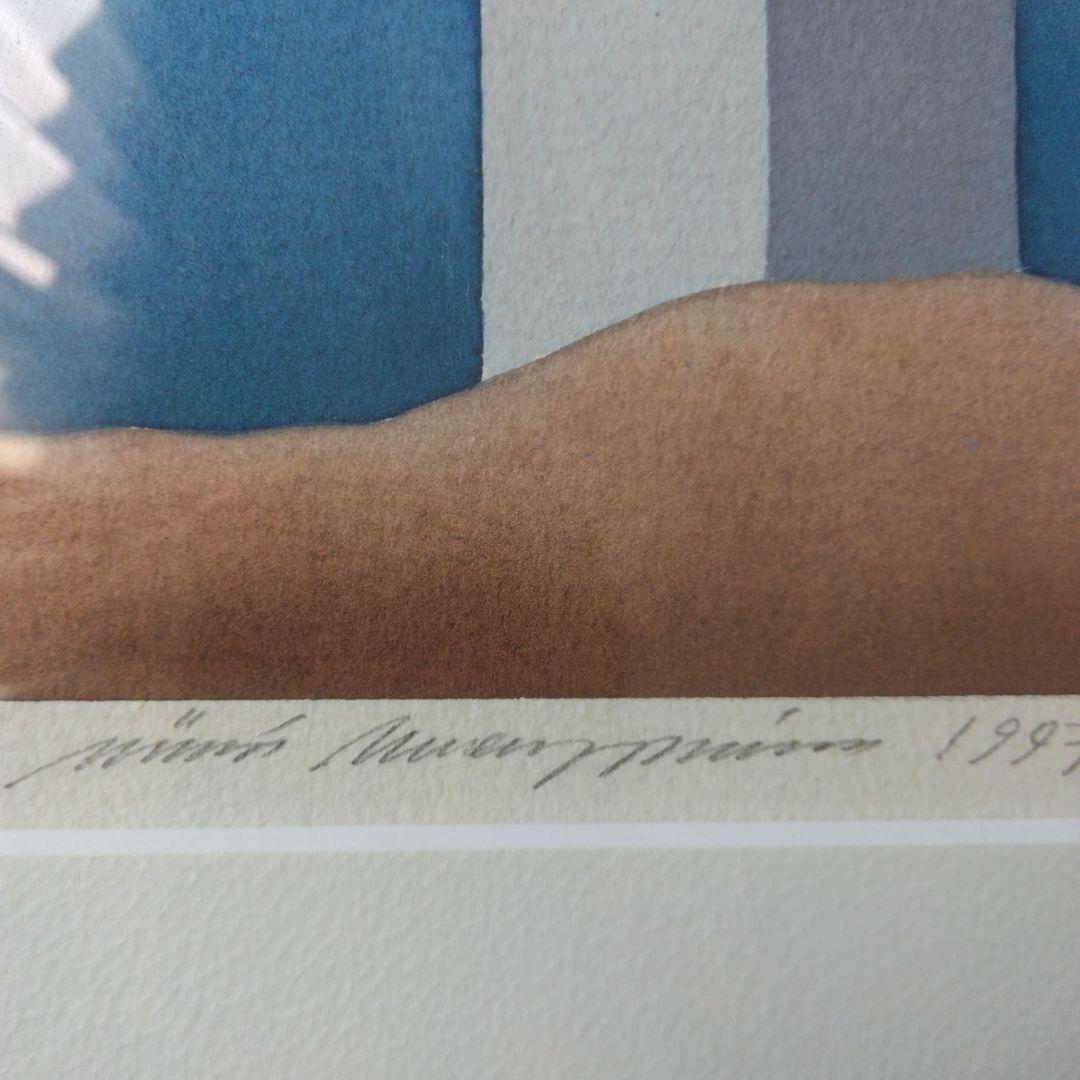 ヴィーヴィケンパイネン 水彩画 1997年　灯台