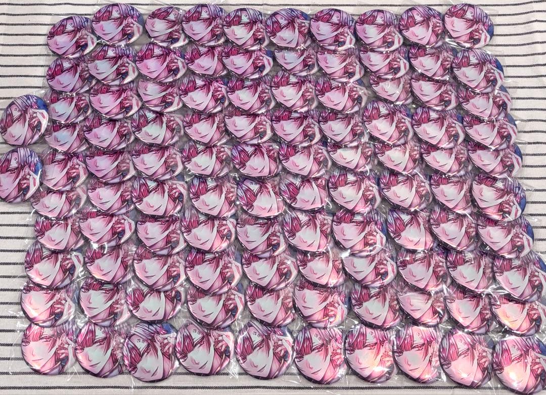 悪魔執事と黒い猫 あくねこ アモン BD缶バッジ 102個