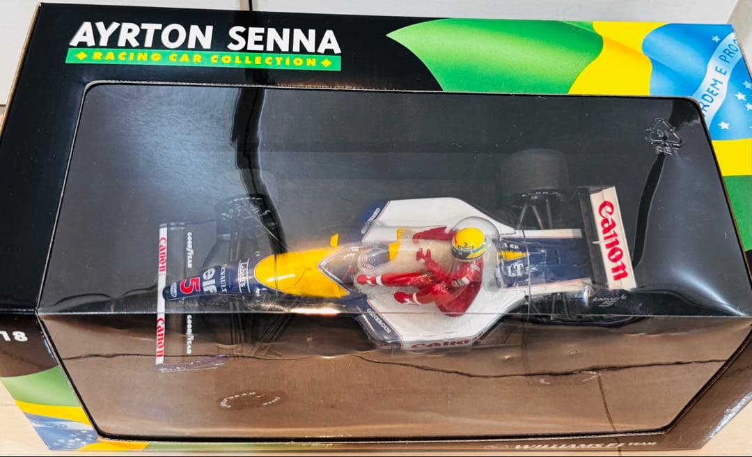【レア品】アイルトンセナ　マンセル　1991 FW14 1/18