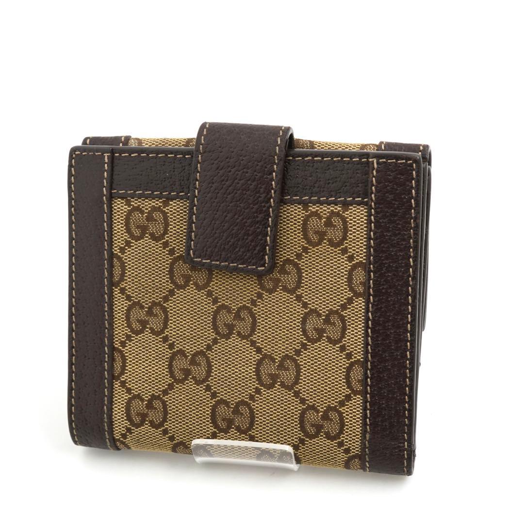 ✨未使用展示品✨　GUCCI ミニ財布　インターロッキング　キャンバス　GG