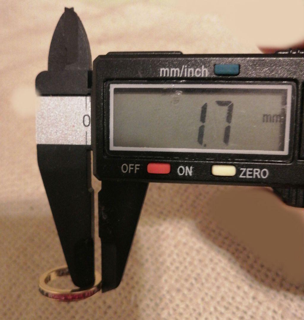 K18YG【3号】グラデーションカラーサファイア フルエタニティ ピンキーリング