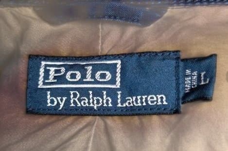 90s ポロラルフローレン スイングトップ L ネイビー