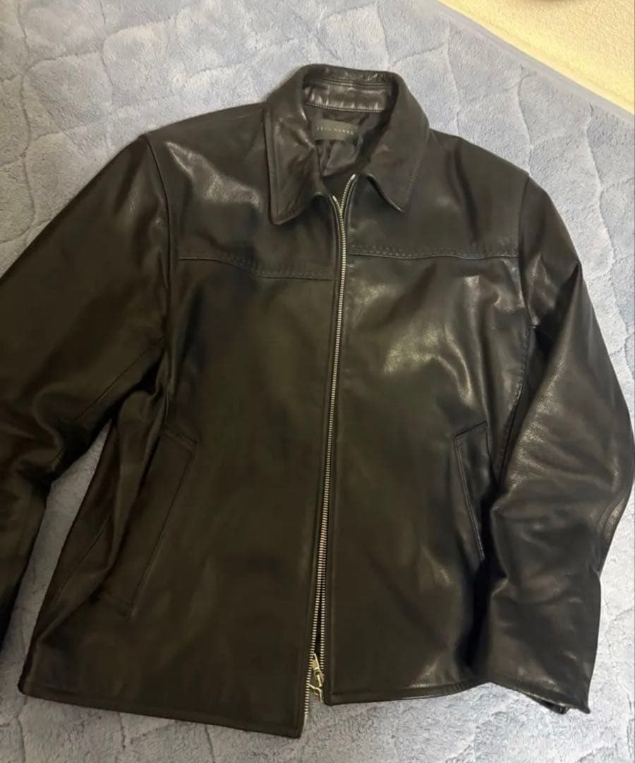 t*i様 TETE HOMME AMFステッチゴートレザージャケット　3L