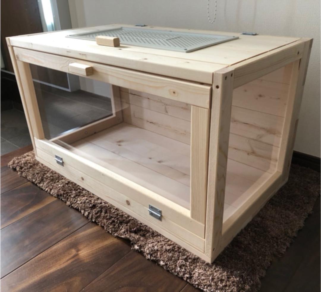 新品 木製 ケージ 小動物  ハリネズミ ハムスター デグー シマリス ウサギ