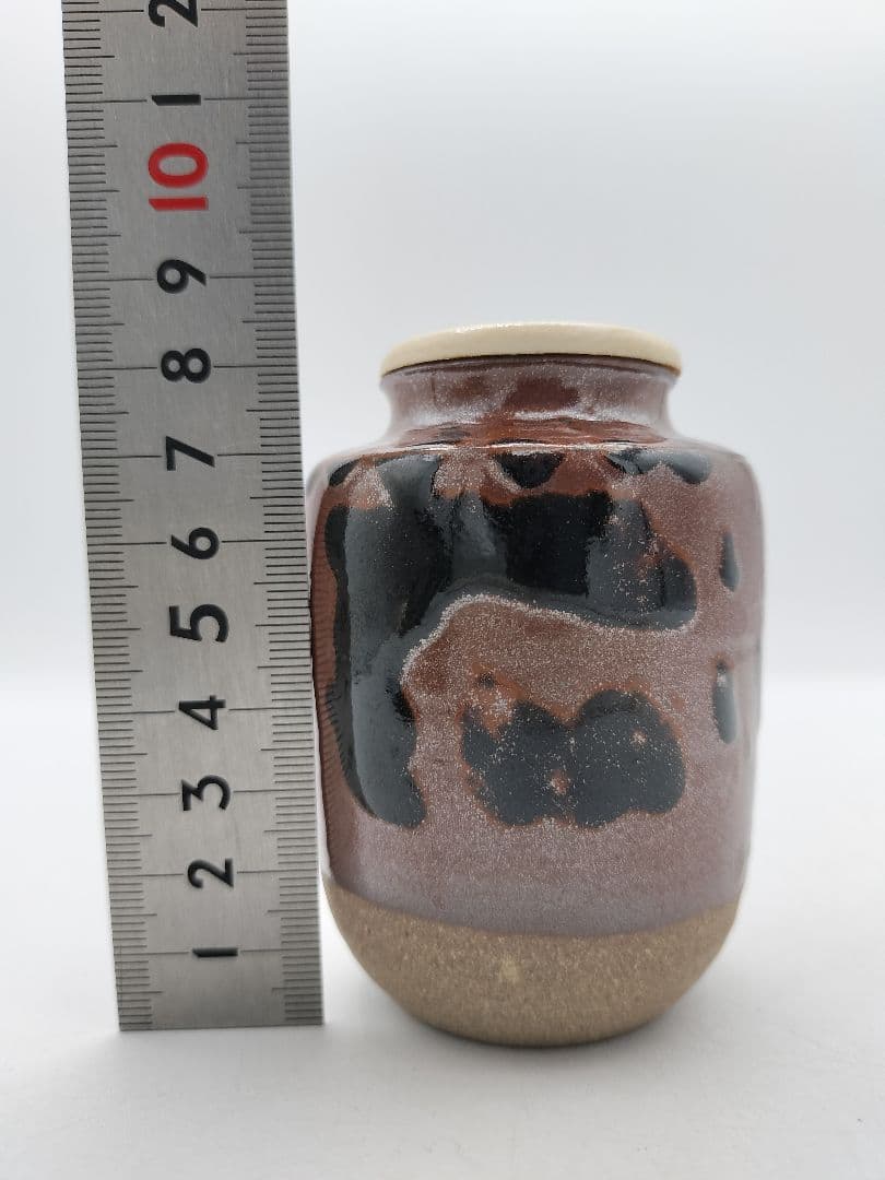 c532 【新品・未使用】茶入 中興名物写 三輪山 田中忠幸 木箱 茶道具