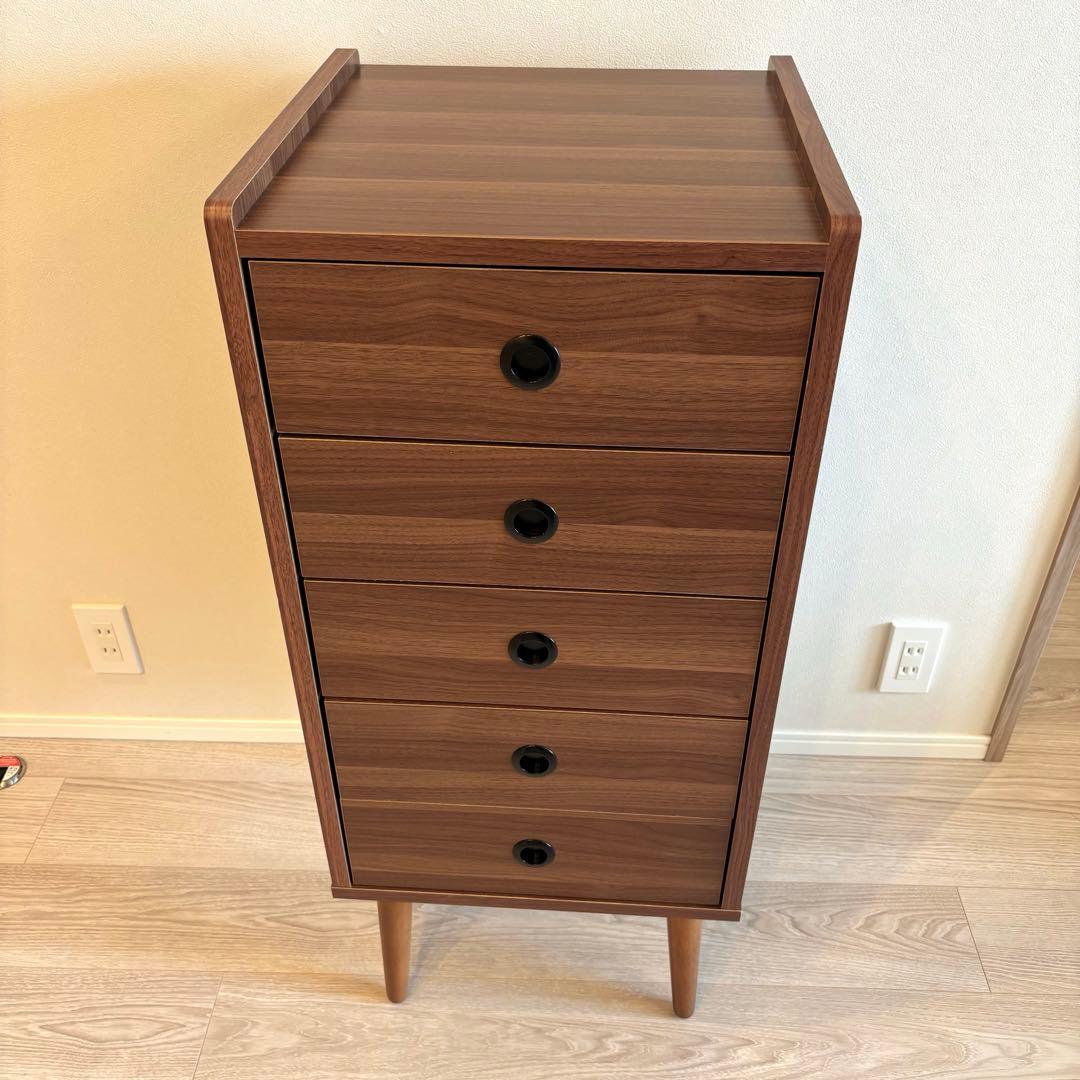 NOCE（ノーチェ） ウォールナット材 チェストキャビネット 送料込み