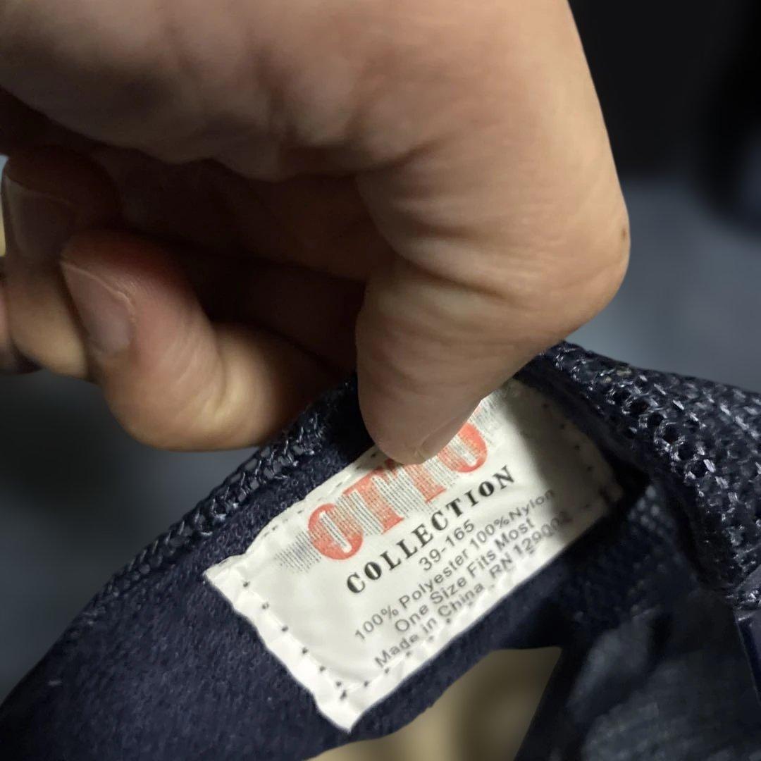 OTTO COLLECTION 刺繍トラッカーキャップ　shadows ネイビー