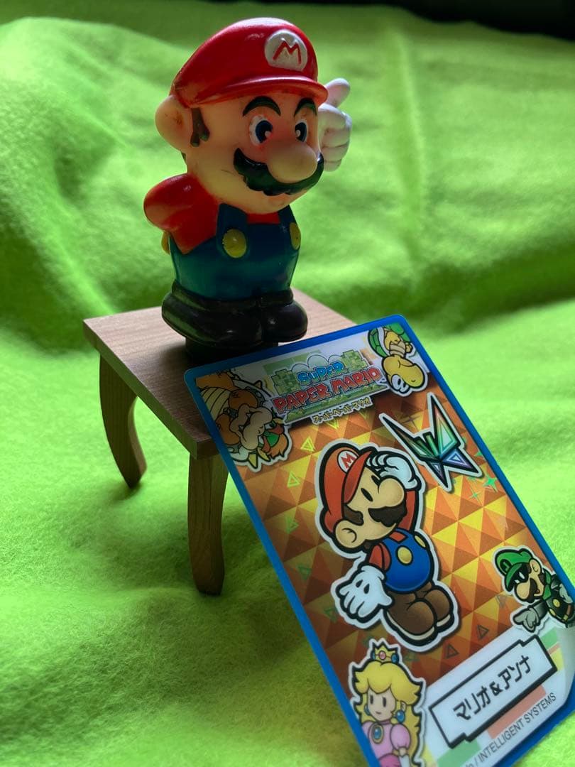 【他出品無し!!!】スーパーペーパーマリオ マリオ＆アンナ クリアカード➕おまけ