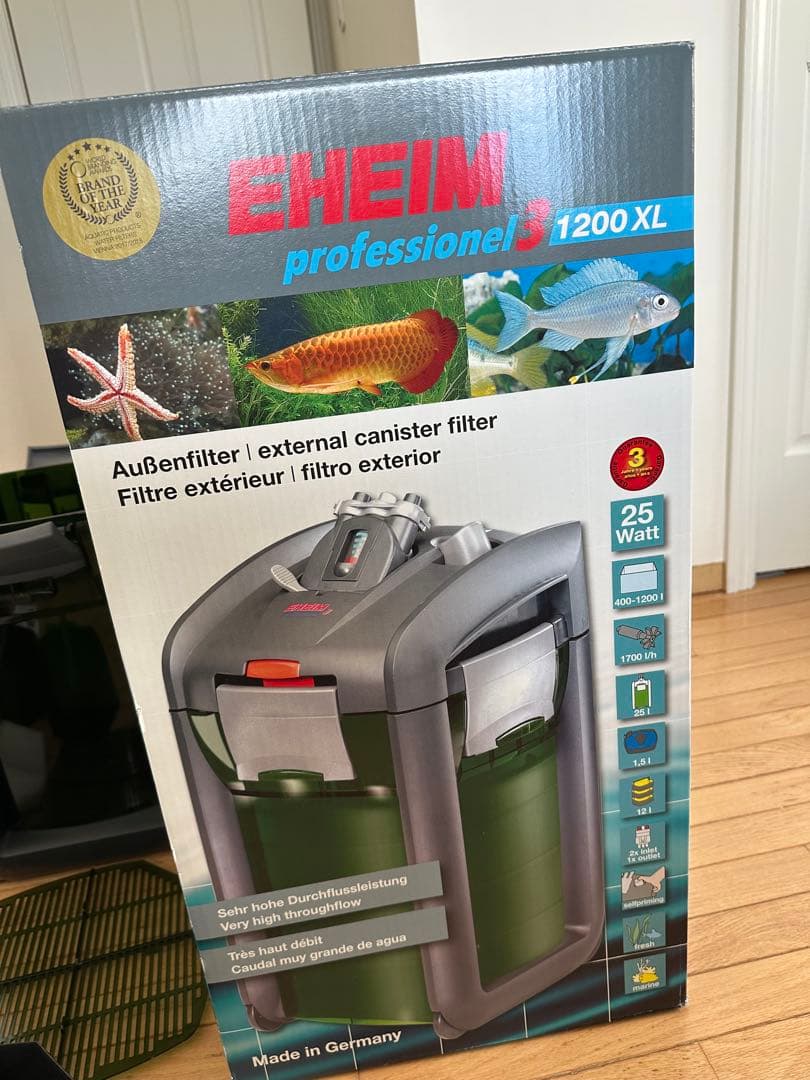 【未使用】エーハイム プロフェッショナル 3 2080 外部フィルター 50Hz