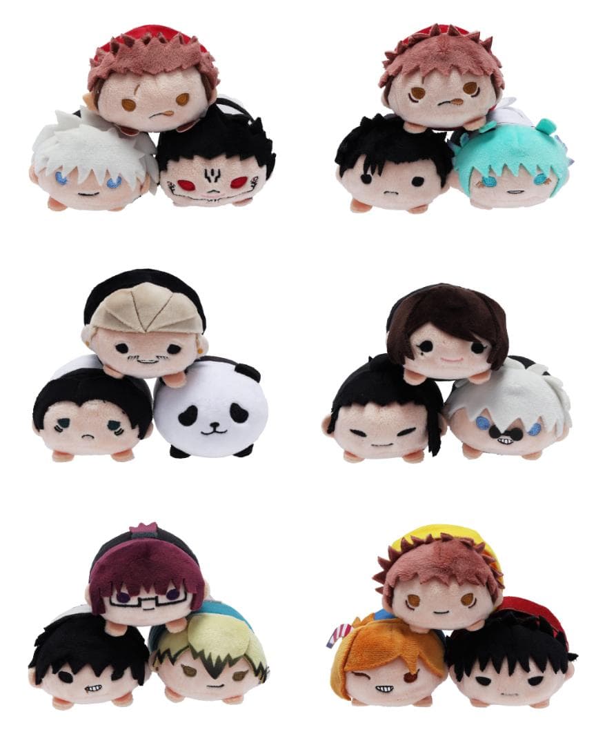 芥見下々 呪術廻戦展 のるキャラマスコット 3体セット 全18種 コンプリート①