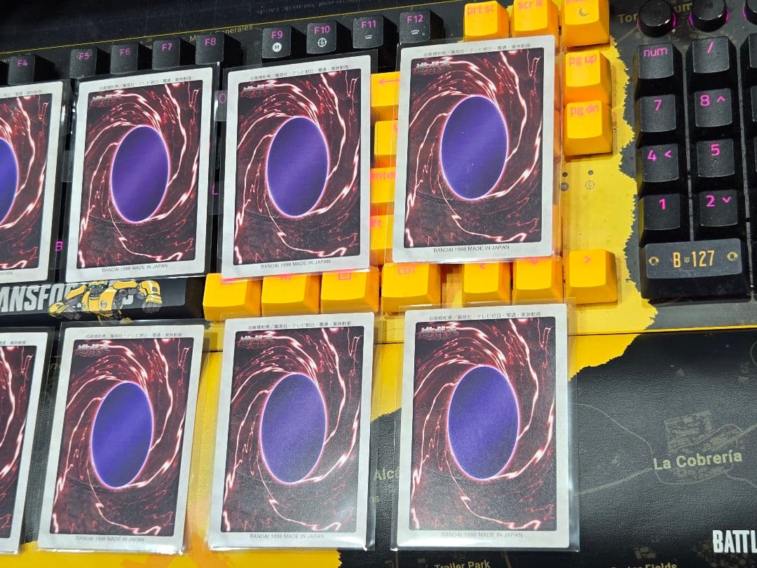 遊戯王 トレーディングカード 8枚セット　主要キャラコンプ　1998年当時品