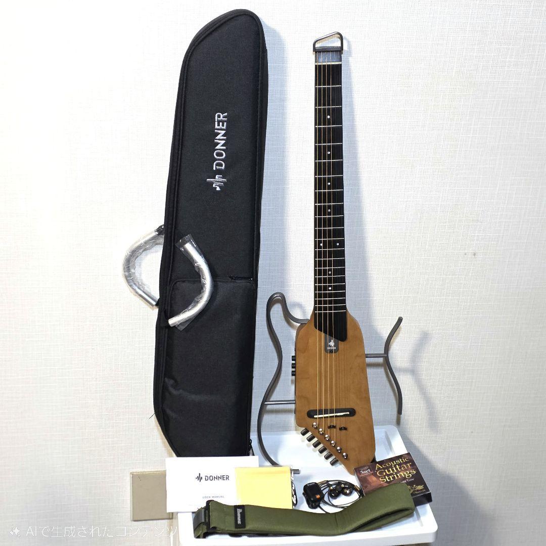 Donner Hush i アコースティック サイレント トラベル ギター