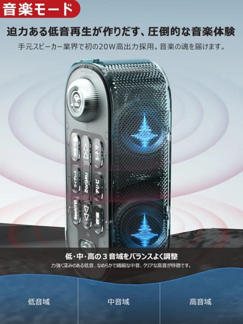 思いやり手元スピーカープロ ゼロ遅延 手元スピーカーテレビ用20W出力