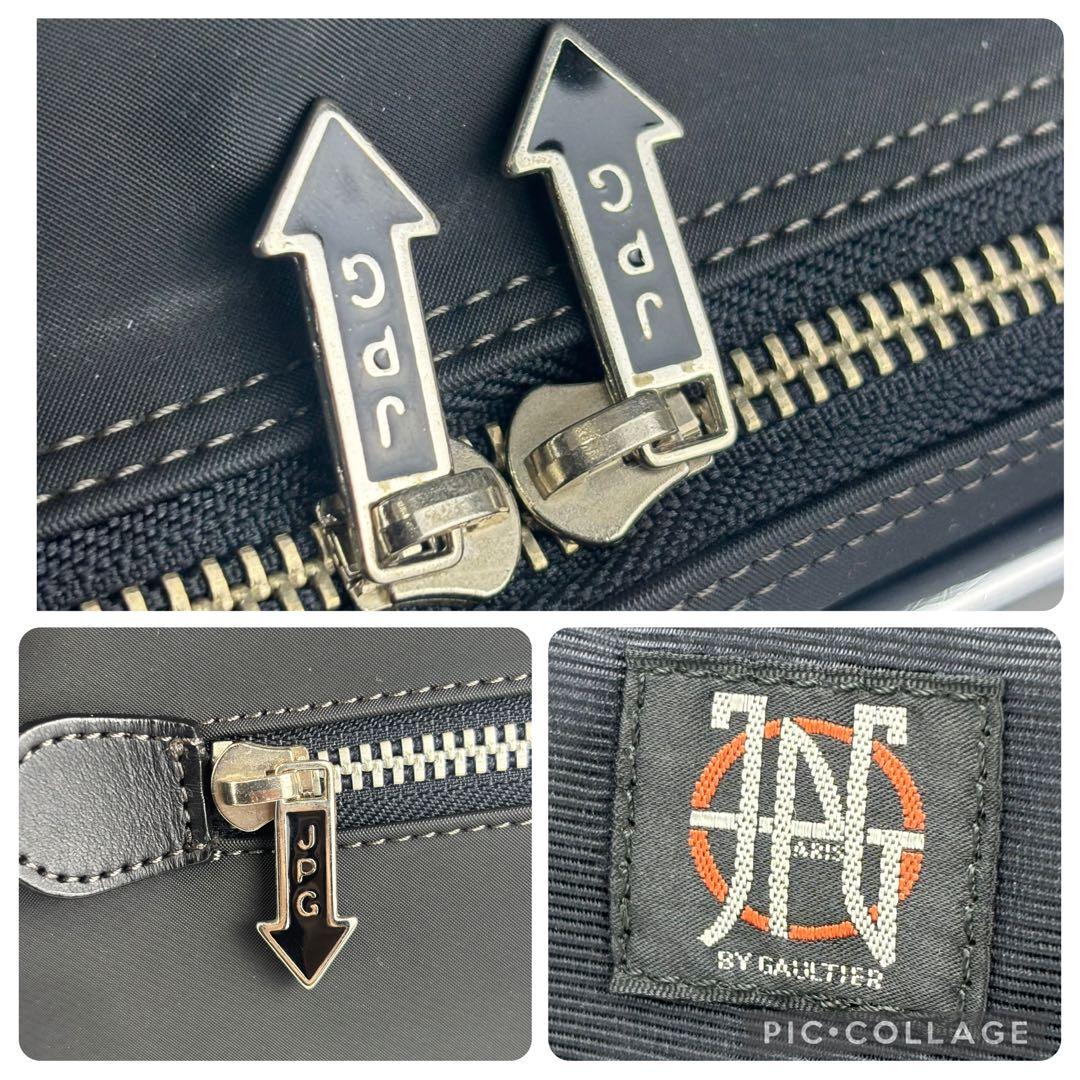 ✨美品 希少 ジャン・ポール・ゴルチエ 2way メタルフレーム ビジネスバッグ