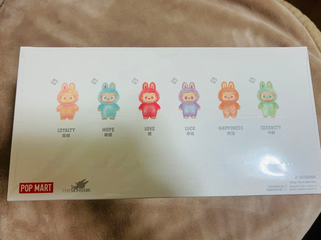 LABUBU最新作の3.0バージョン アソートボックス(6ピース入り2点セット