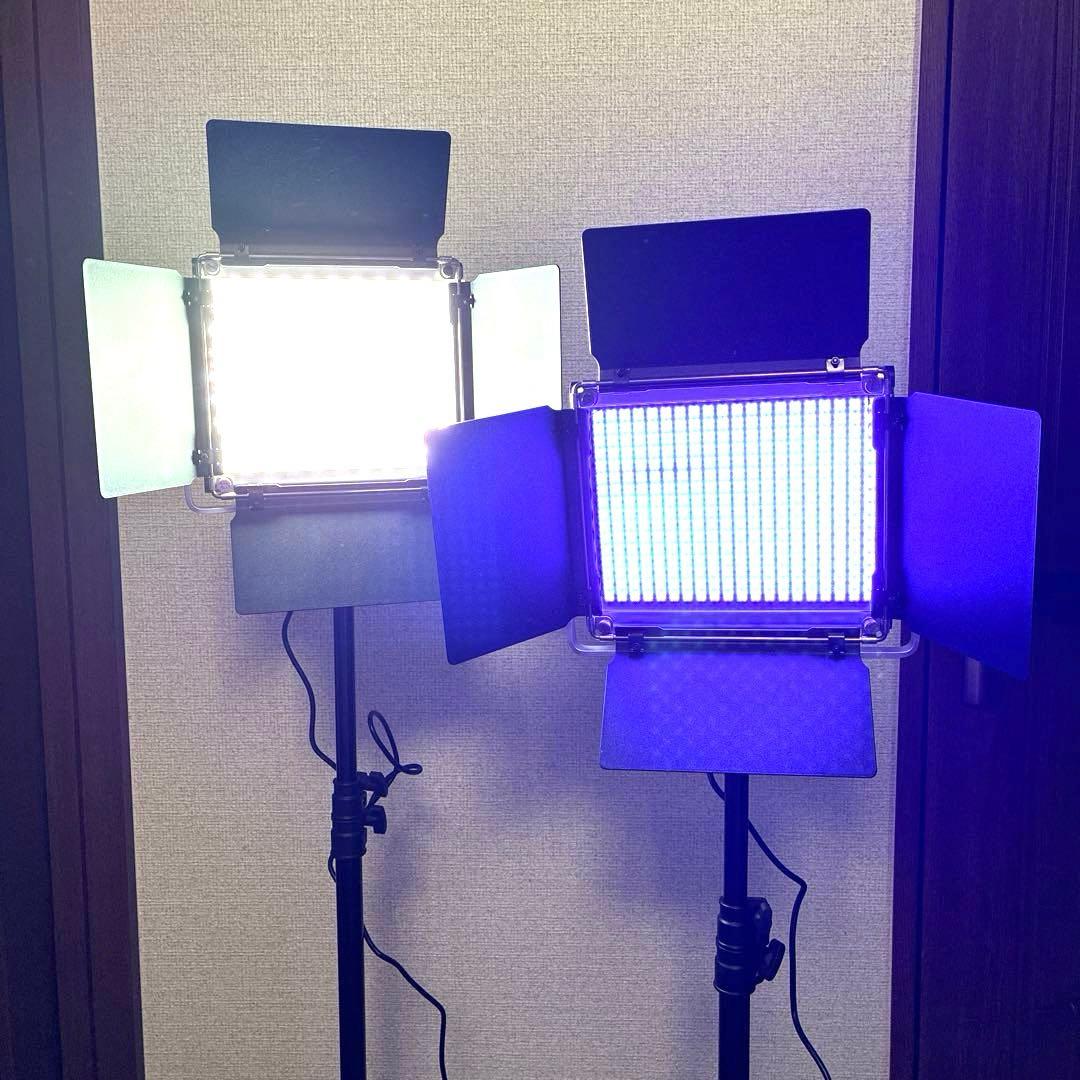 NEEWER 660 PRO PRG 撮影用LEDライト 2灯フルセット