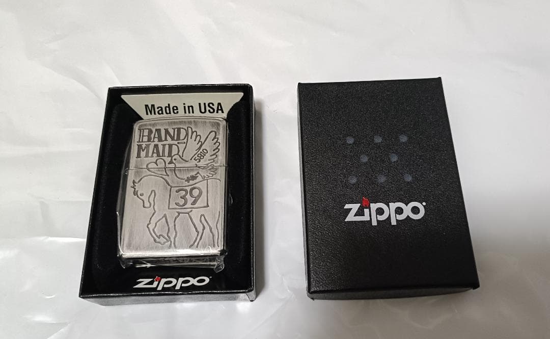 BAND-MAID「小鳩ミク」× ZIPPO 完全受注生産品 バンドメイド