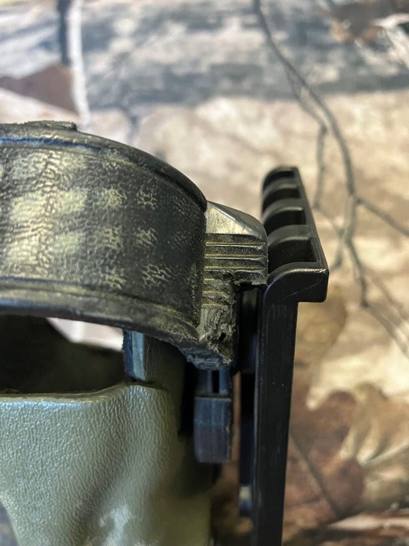 実物　SAFARILAND ホルスターロウライズセット　QLS