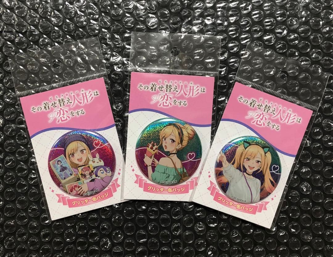 ファントエス その着せ替え人形は恋をする BIGアクリルスタンド バッジ コンプ