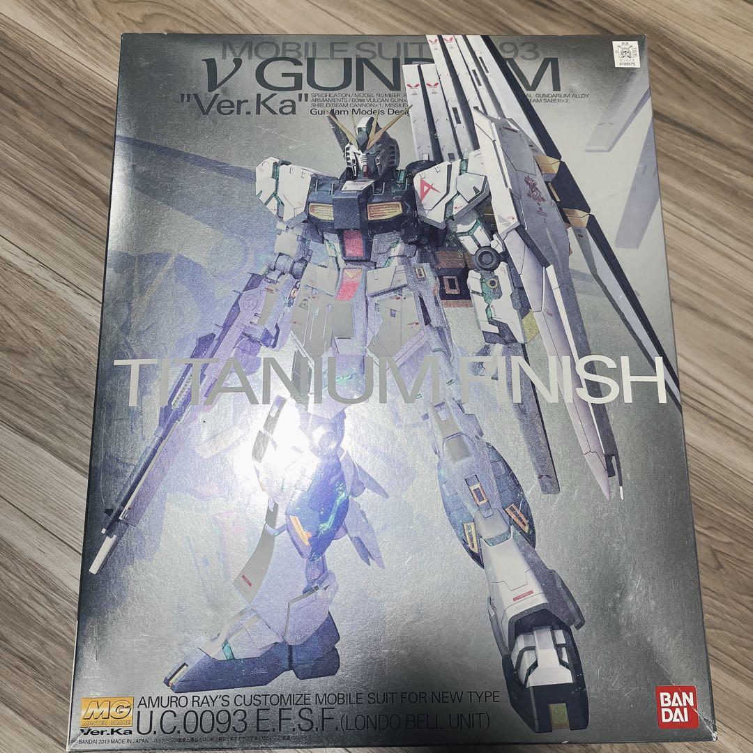 【新品未組立】MG RX-93 νガンダム✨Ver.Ka チタニウムフィニッシュ