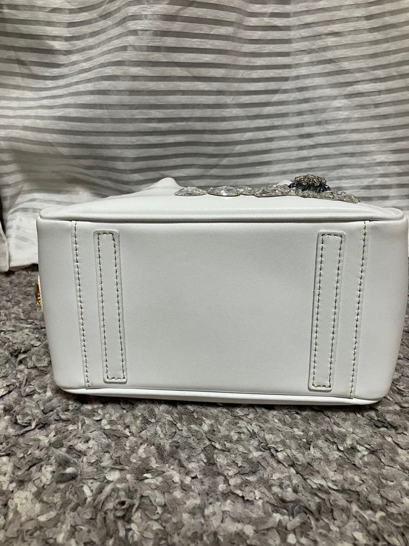 ADMJ スワロフスキー マイクロミニトートバッグ