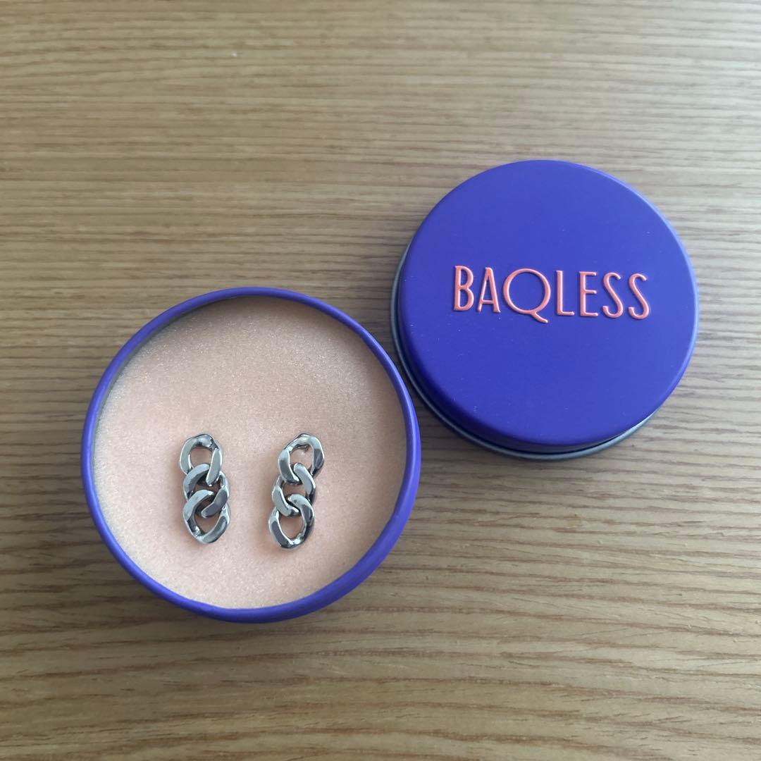 アクセサリー BAQLESS Amity Chain Silver