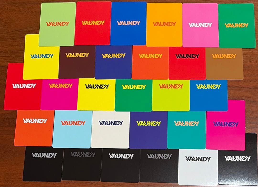 【未使用】VAUNDY トレーディングカード コンプ30枚