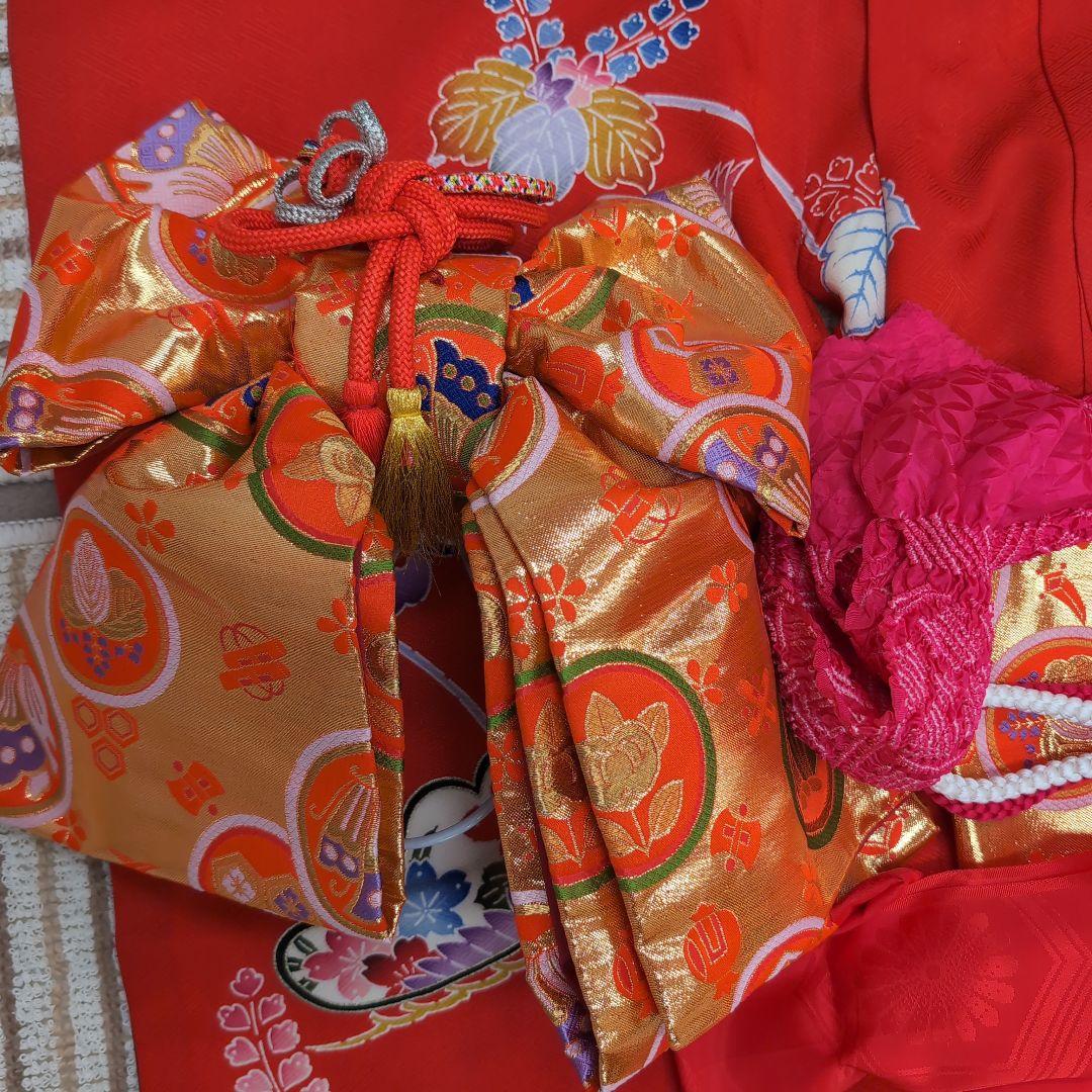 （718）七五三７歳四つ身着物ほぼフルセット