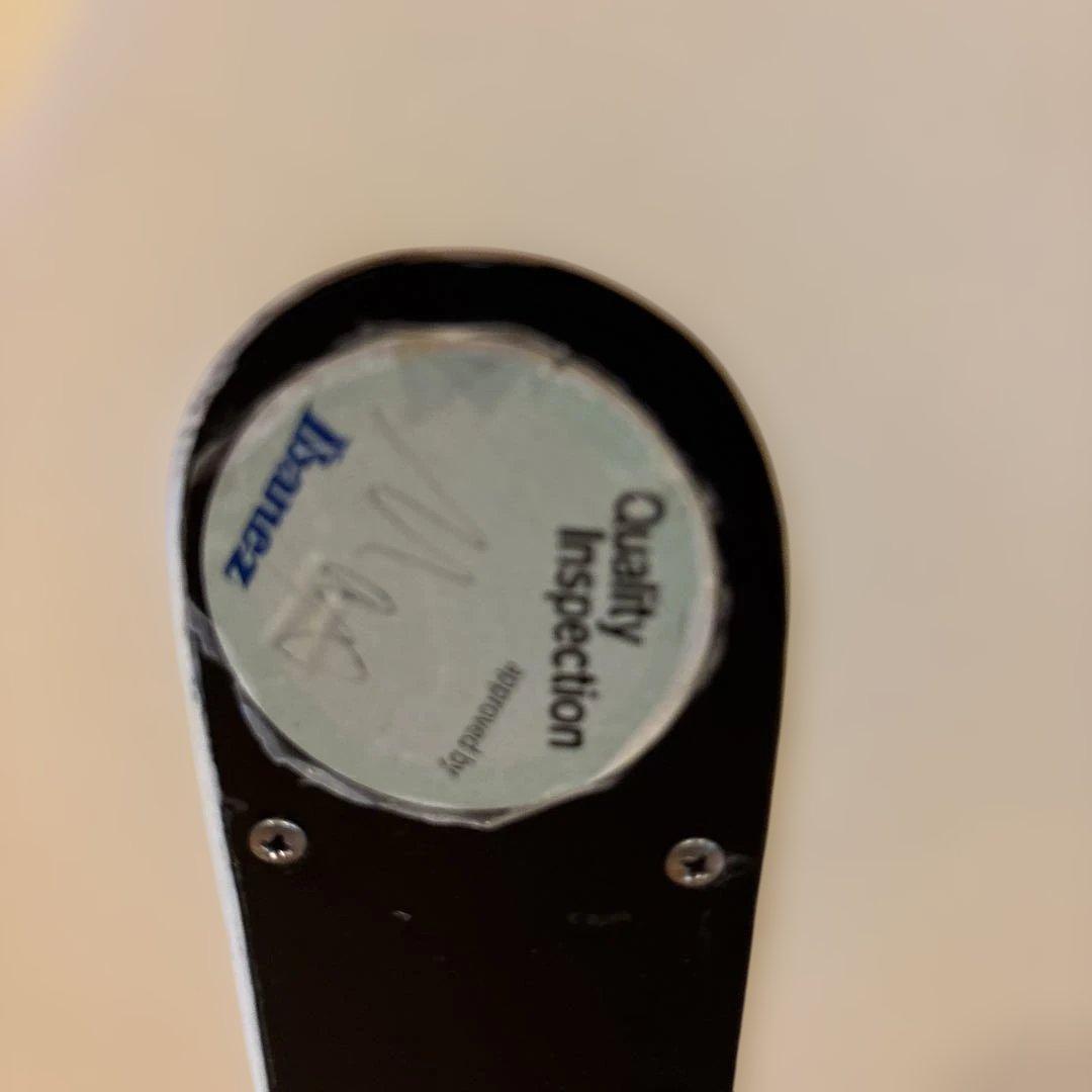 Ibanez GAX-50WH 専用ストラップ ソフトケース 新品弦張替済