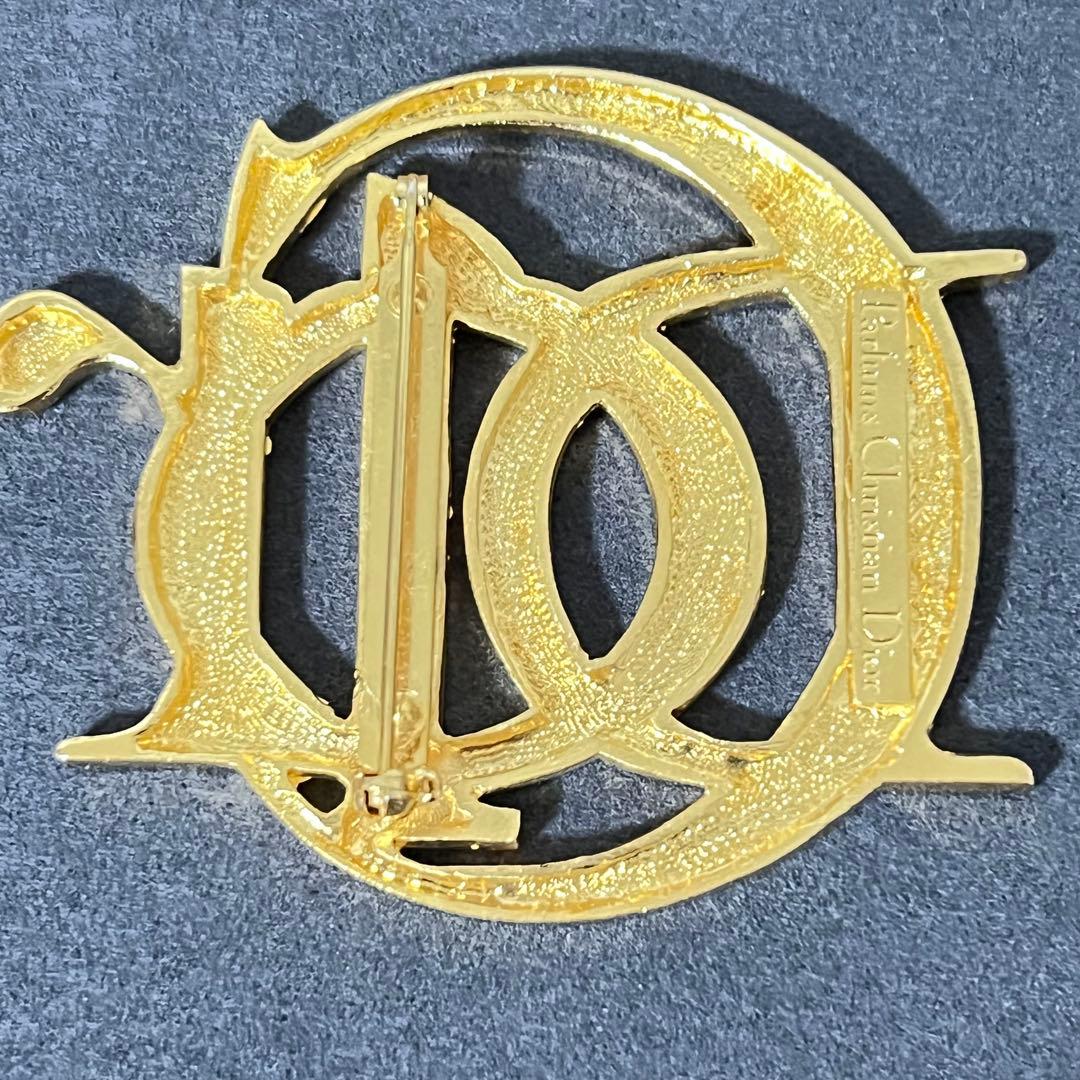 ChristianDior ロゴ ディオール ピンバッジ ピンブローチ