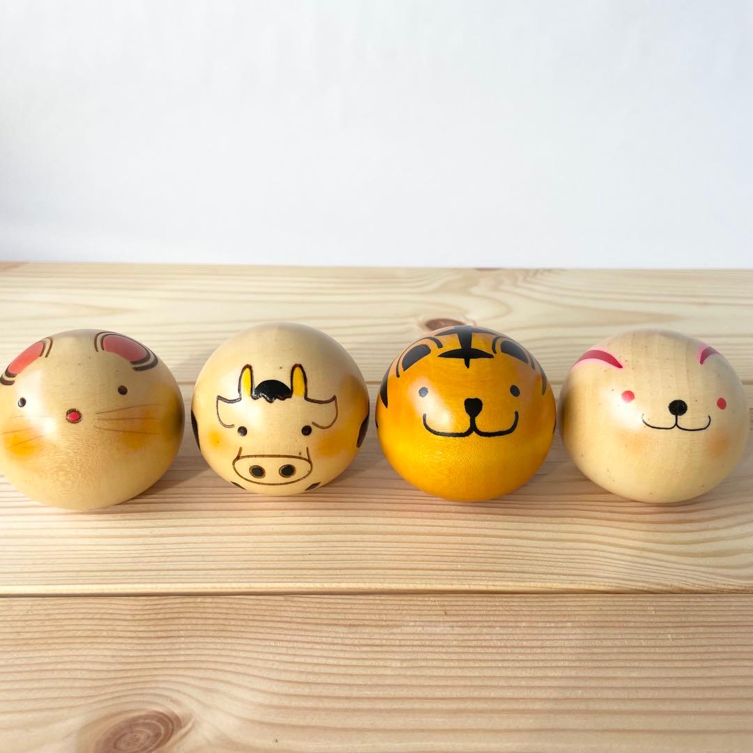 卯三郎　こけし干支　12支セット