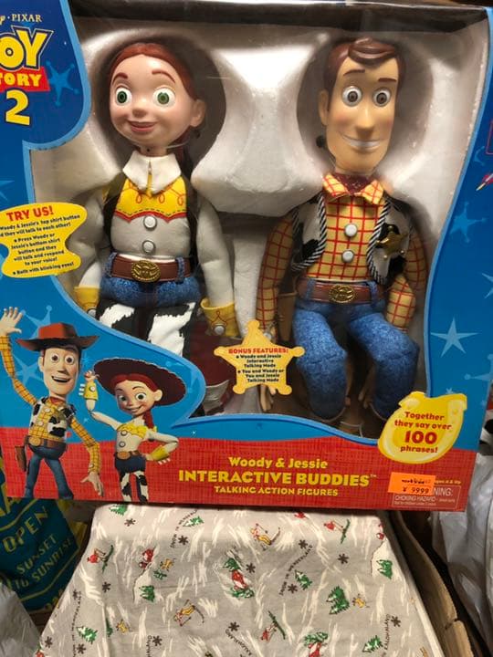 トイストーリー　トーキング　ジェシー　ウッディ