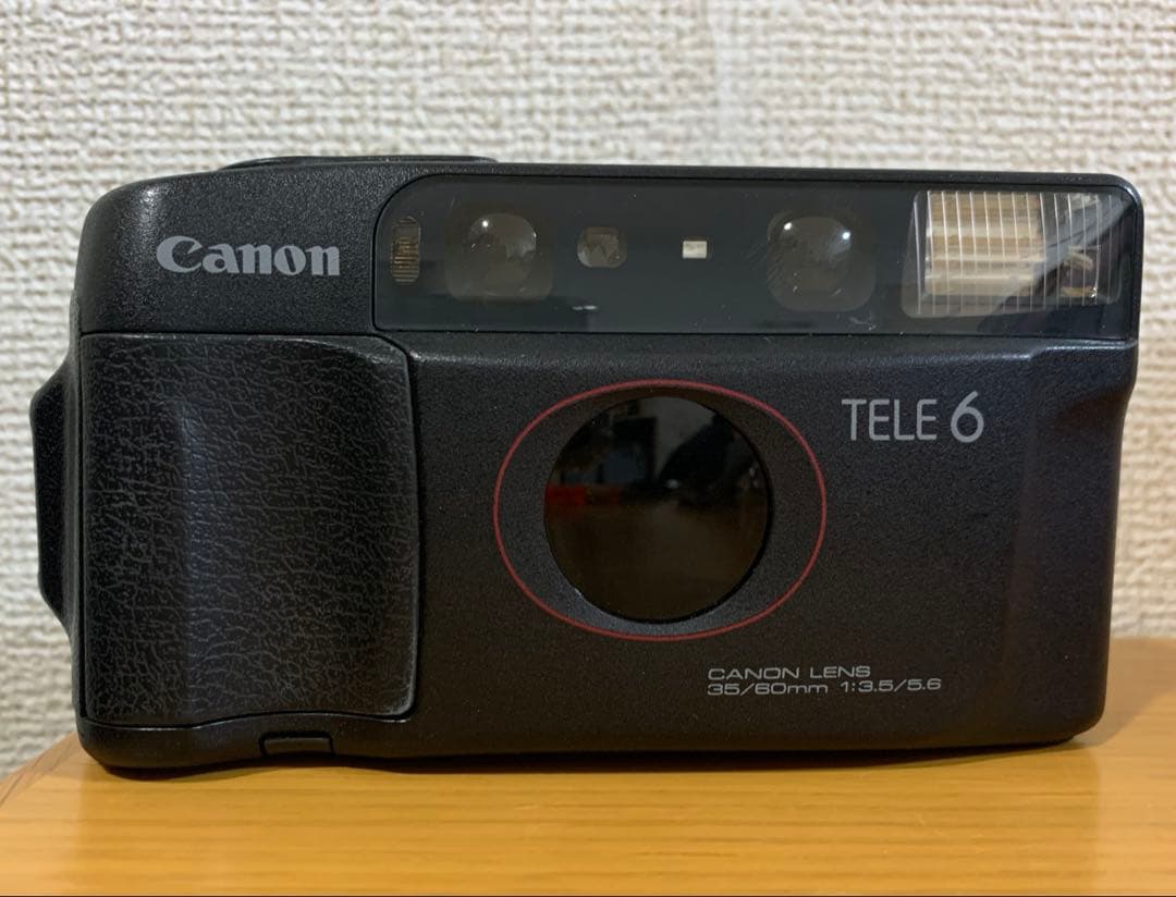 動作品★Canon Autoboy TELE6 フィルムカメラ3