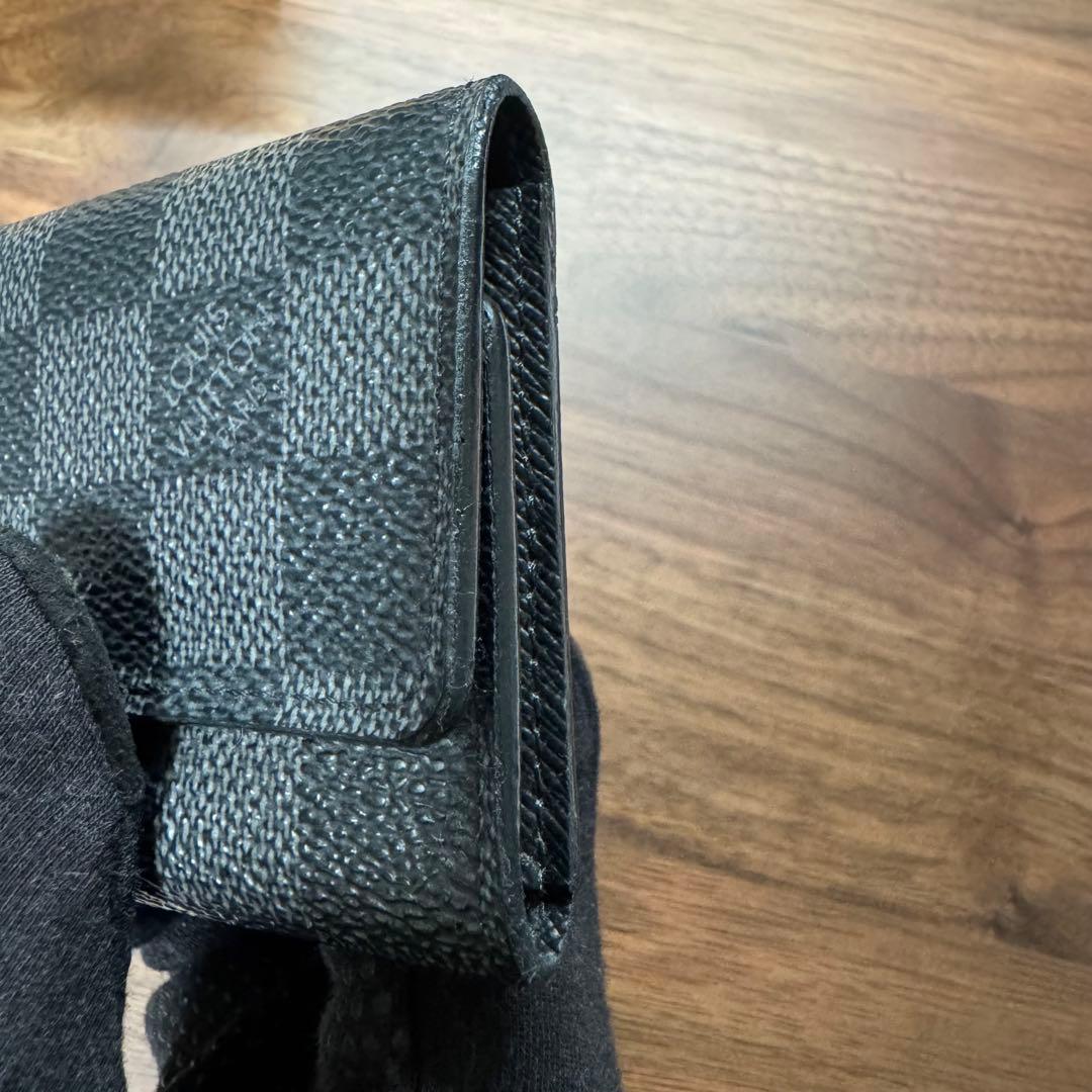 【美品】ヴィトン ダミエ グラフィット ミュルティクレ6 ６連 キーケース