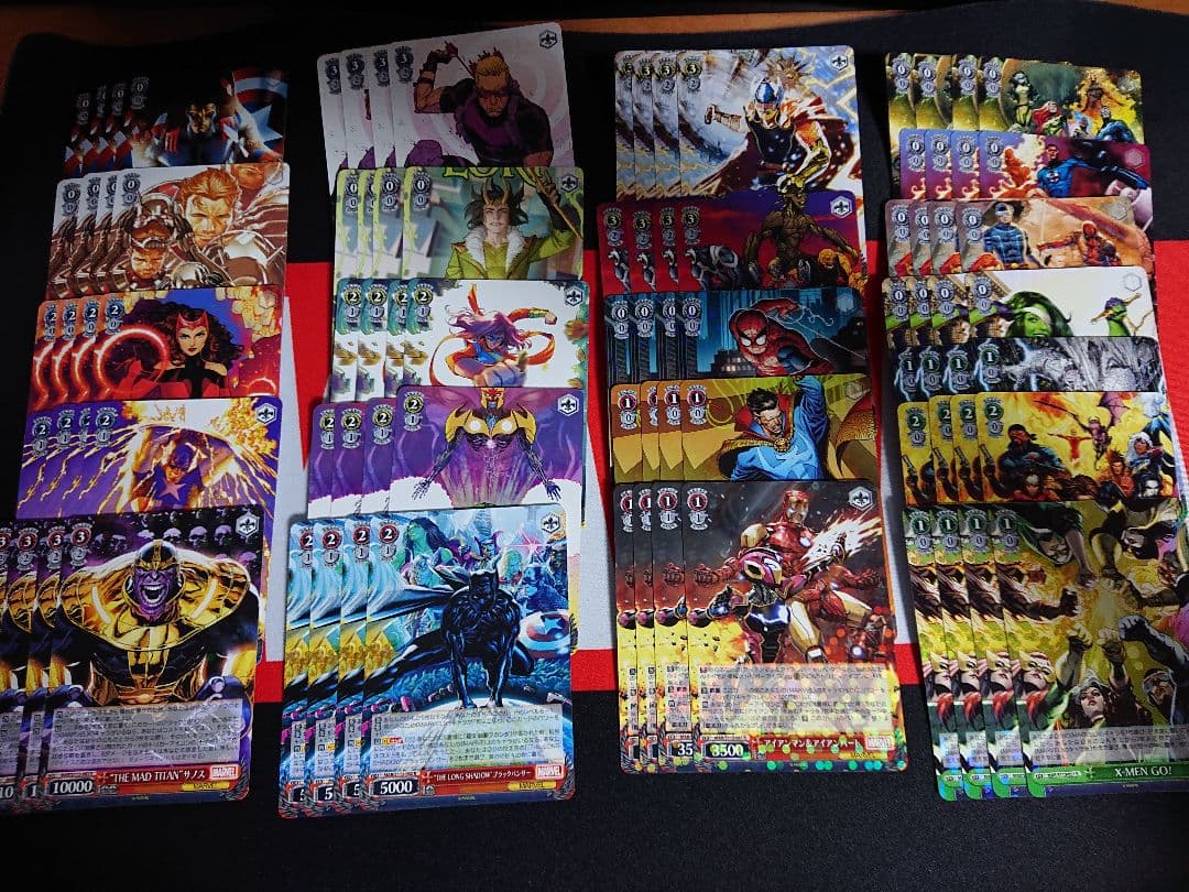 ヴァイスシュヴァルツ MARVEL RR以下4コン