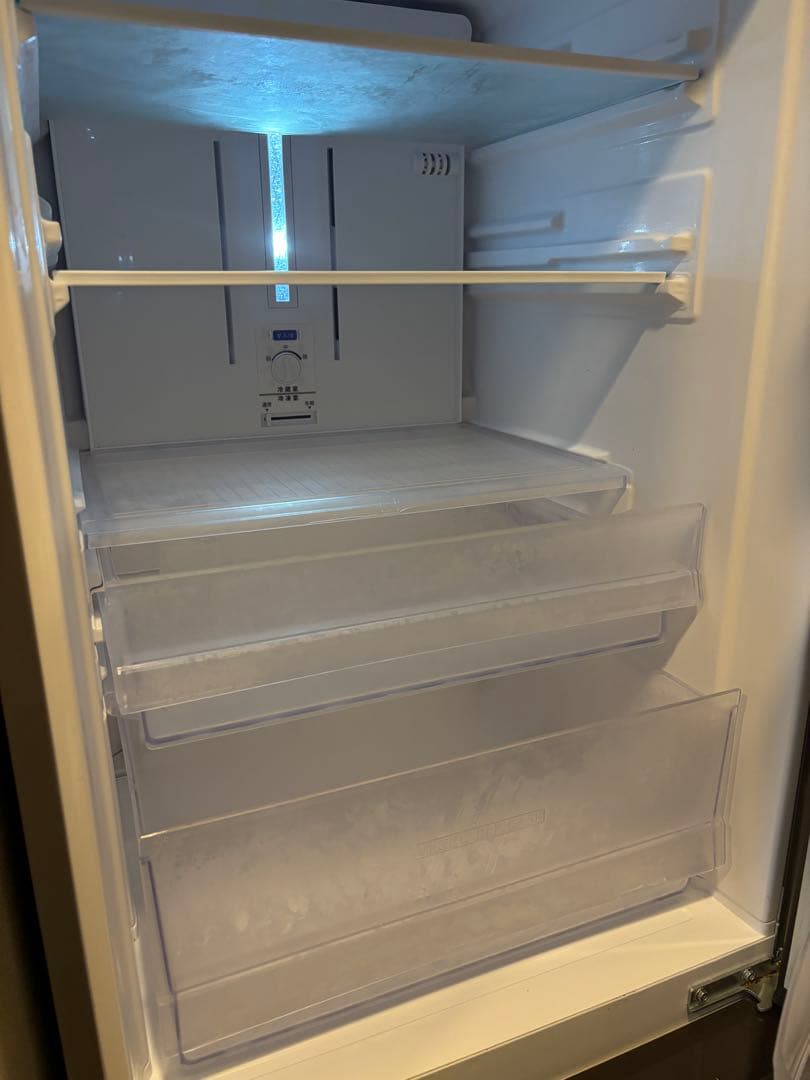 【くろ】シャープ冷蔵庫271L大きめ2ドア2017年製SJ-PD27C-T