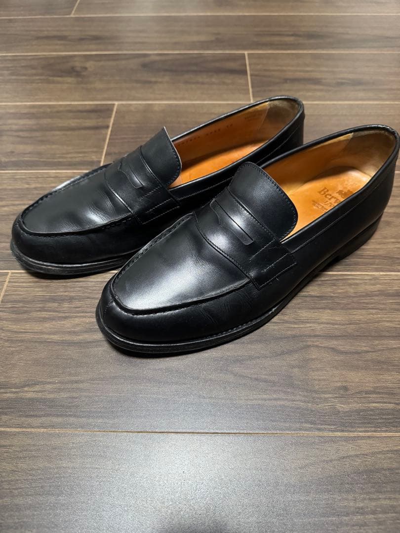 バーウィック Berwick 1707 ローファー ブラック　サイズ10
