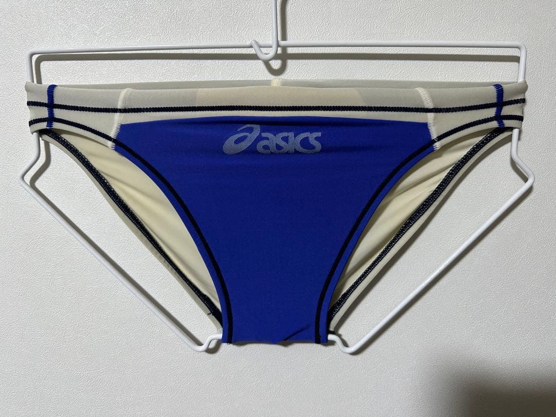【レア】asics 競パン　P2　ブルー　Sサイズ