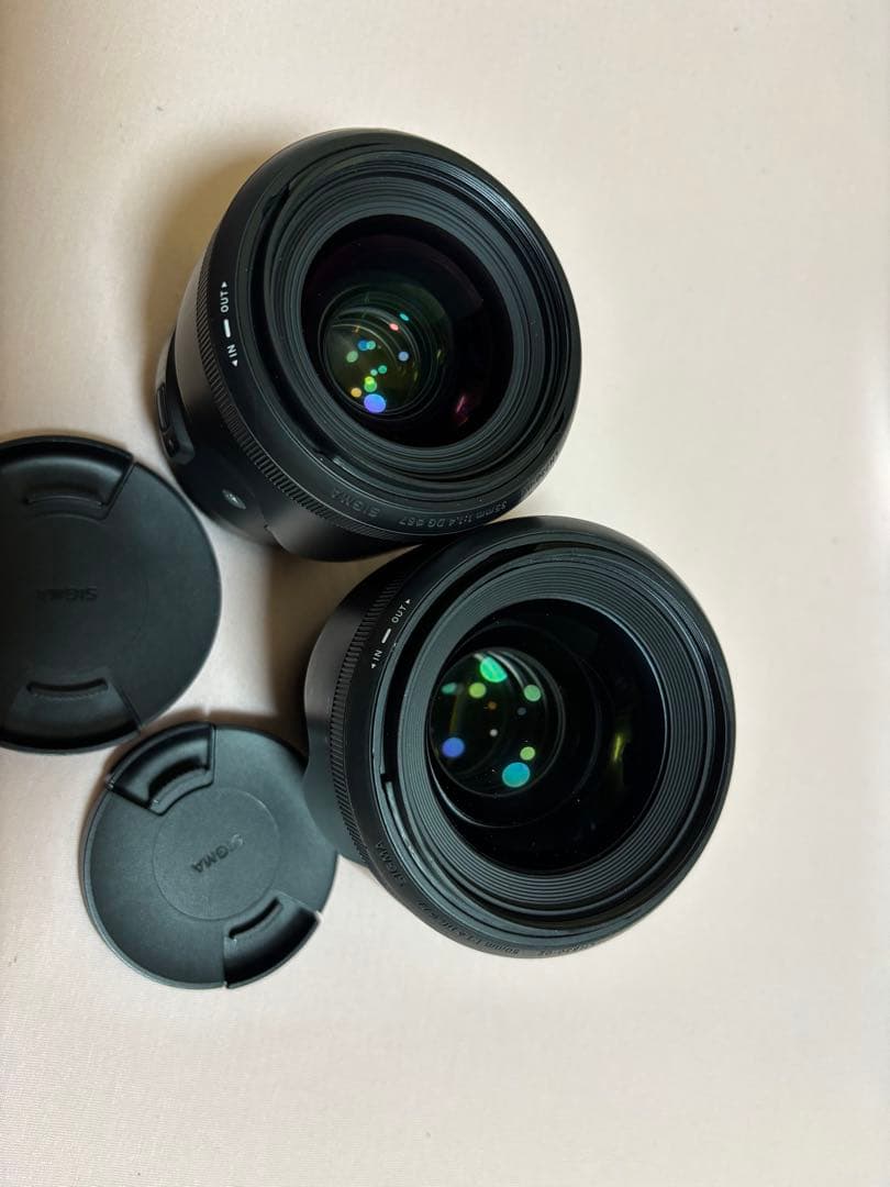 SIGMA 単焦点レンズ 2本セット キャノン用