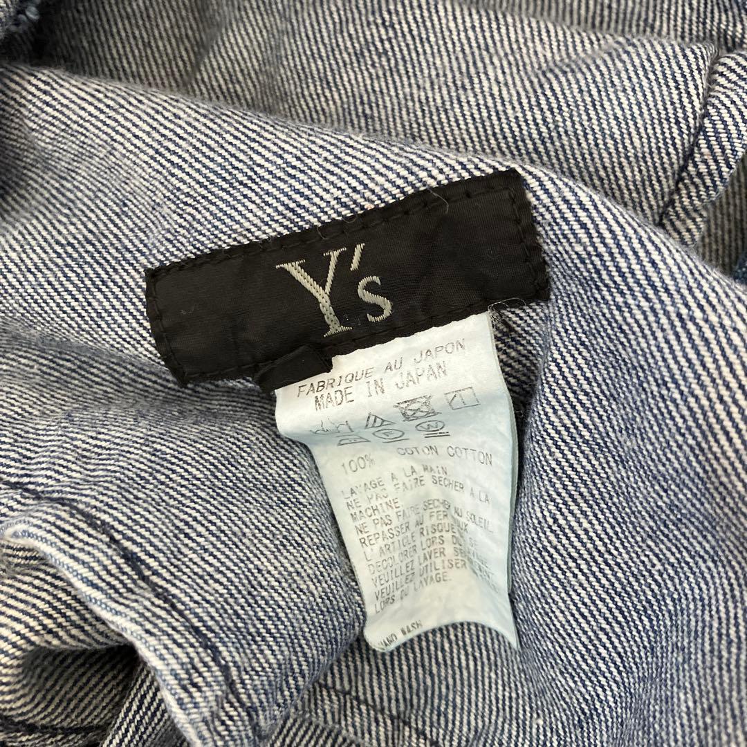 y's ワイズ　デニムサルエルパンツ　ヨウジヤマモト