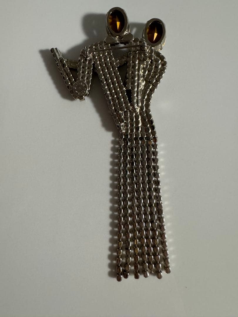 Butler&Wilson ダンスをする男女　ブローチ ビンテージ