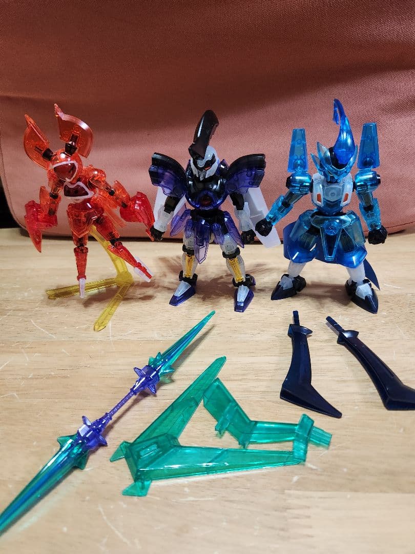 ダンボール戦機 LBX特殊モード リミテッドクリア　3体セット