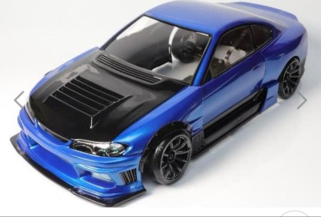 (R31ハウス)D-MAX S15ラジコン ボディー未塗装☆デカールセット