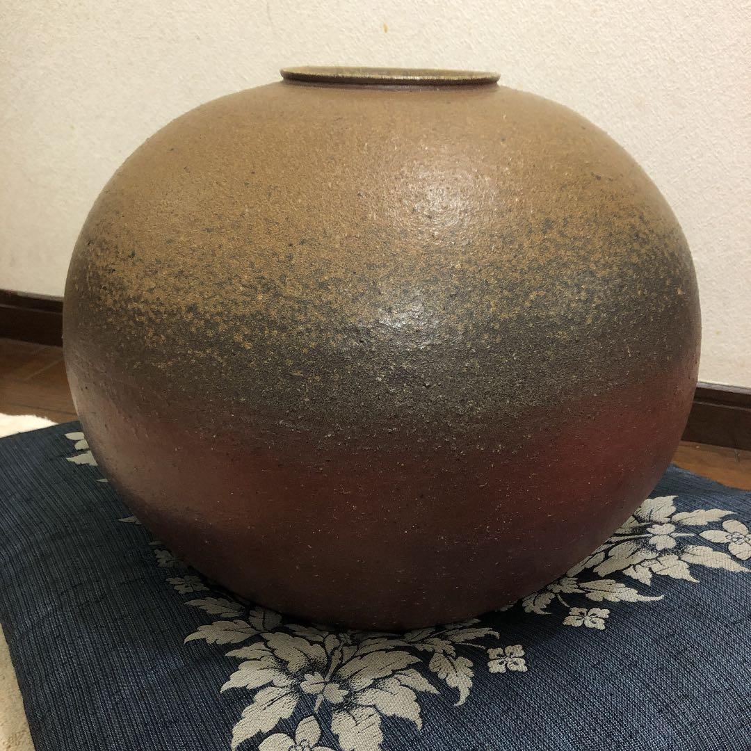 備前焼　大壺