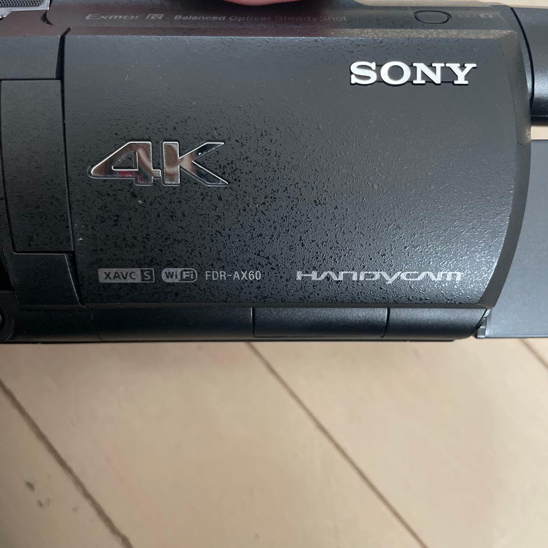 SONY FDR-AX60 4Kビデオカメラ 本体