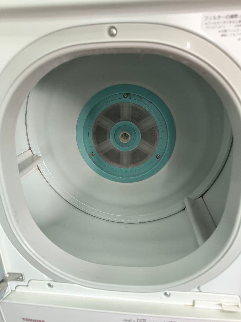 2021年製　東芝 衣類乾燥機 4.5kg ピュアホワイト ED-458(W)